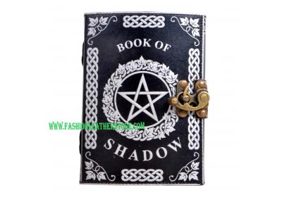 Handmade Genuine Antique Book Of Shadow Pentagram Leather Journal Spell Book Perfect Selection Of Leather Journal Wholesaler